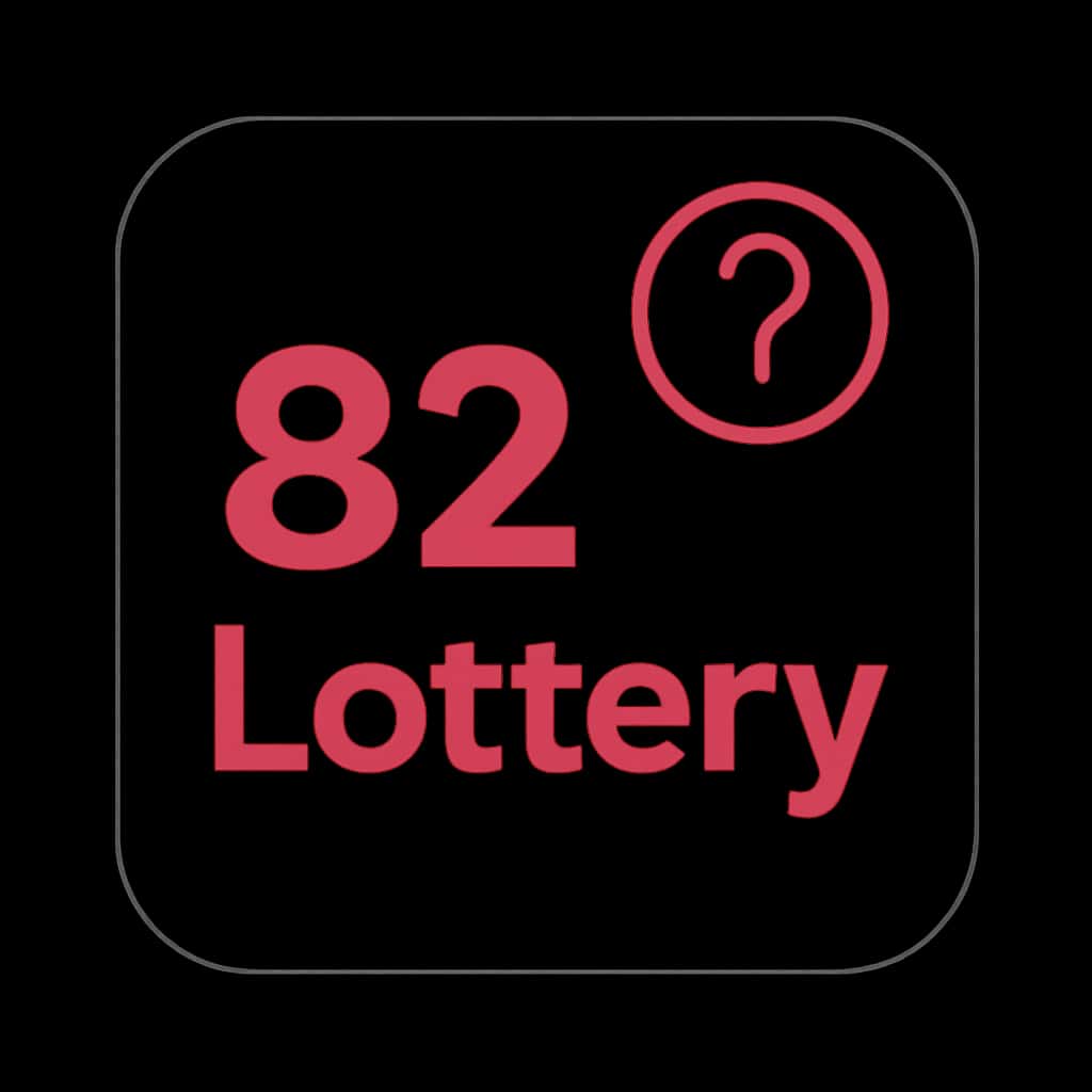 A badge symbolizing the latest offers in the 82 Lottery.